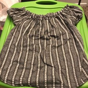 Off the shoulder shirt